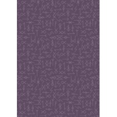 Lewis & Irene Viking Adventure - Runes on purple