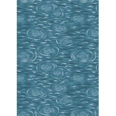 Lewis & Irene On the Lake - Lake ripples on blue