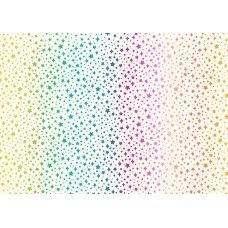 Lewis & Irene Over the Rainbow - Rainbow sparkles on cream 