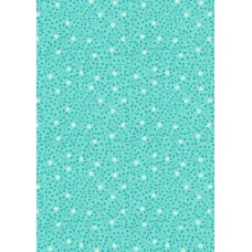 Lewis & Irene Spring Treats - Mini heart floral blue