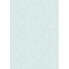 Lewis & Irene Bella Bunny and Bear - Pale blue check