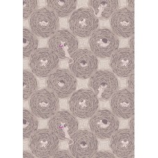 Lewis & Irene Autumn Fields re-loved - Harvest nests on grey