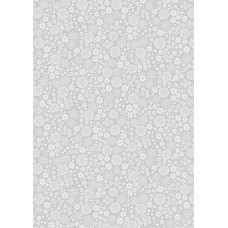 Lewis & Irene Puffin Bay - Sea holly on light grey 