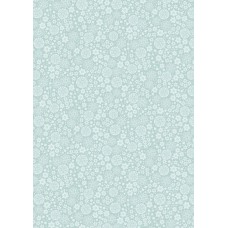 Lewis & Irene Puffin Bay - Sea holly on light blue