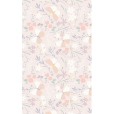 Lewis & Irene Heart of Summer by Cassandra Connolly - Butterfly dance on blush pink 