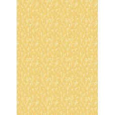Lewis & Irene Heart of Summer by Cassandra Connolly - Scattered seeds on mustard yellow